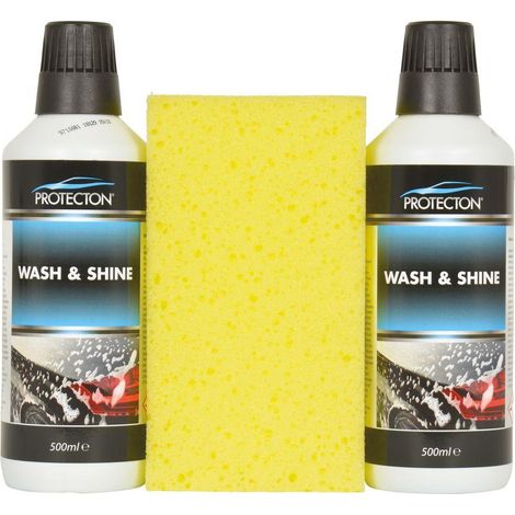 KIT DE DEUX SHAMPOINGS 500ML + EPONGE