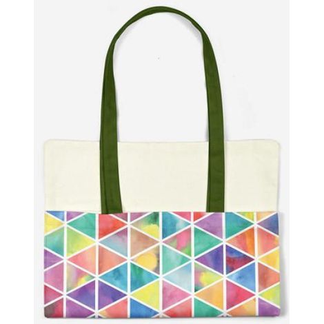 Sac Shopping - Tote Bag Coton - 34 x 40 cm - Anses Longues - Réutilisable - 1 Pièce (1/4)
