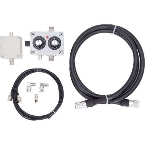 Antenne à boucle portable directionnelle ajustable anti-interférence QRP pour émetteur-récepteur radio HF (1/5)