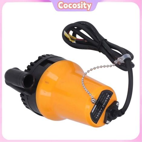 Cocosity pompe à eau Mini Pompe Submersible Forte Puissance de Pompage pour le Pompage de Cale D'aquarium 70L/min sport gonfleur (1/5)