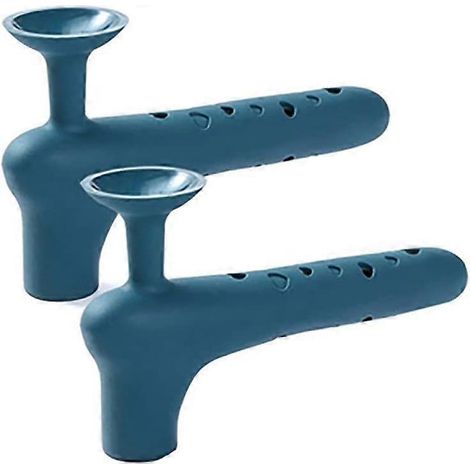Butée de porte en caoutchouc épais, poignée de porte antistatique, protection murale, butée de porte anti-collision (Couleur : bleu) (1/5)