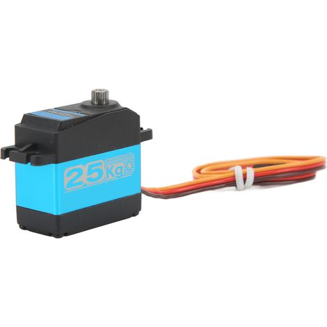 Potentiomètres numériques étanches bleus 25 kg pour servomoteurs, haute précision, performances stables DS3225SG (1/5)