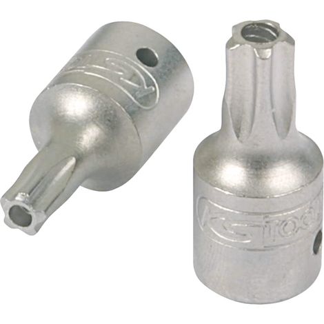Douille tournevis 5 pans percé 1/4'' - L.25 mm - TS 30 (1/2)