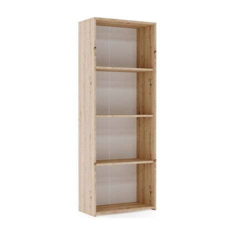 Libreria LONI 160x60 cm - colore Rovere Artigianale
