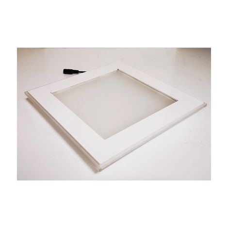 Bigiemme Top LED Quadrato Bianco USB 5V 48x48 cm per Alzate