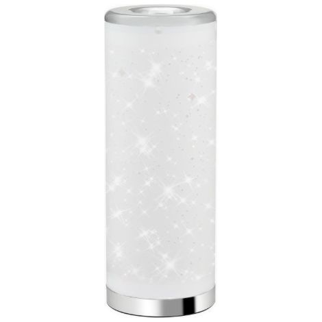 LAMPADA DA TAVOLO A LED CIELO STELLATO 5W CROMO NERO
