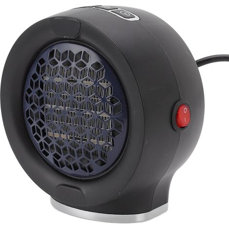 Mini chauffage d'appoint électrique portable pour bureau ou maison, avec protection contre la surchauffe, 500 W, prise UE 220 V. (1/5)