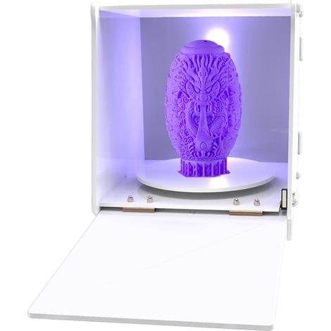 Irovami Boîtier UV polymérisation 360° – 405nm, SLA/DLP/LCD – Idéal pour impression 3D, résine (1/5)