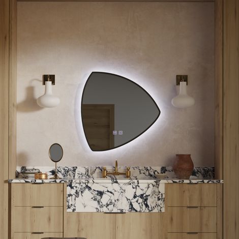 Miroir LED Touch Fiero Systeme Desembuage 60x60 cm (1/4)