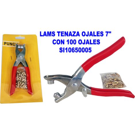 FPLUS lams tenaza ojales 7 con 100 ojales si10650005 , lams tenaza ojales 7 con 100 ojales si10650005