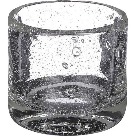 Mica Decorations Vase Transparent H8xl8.5xL8.5cm (1/3)