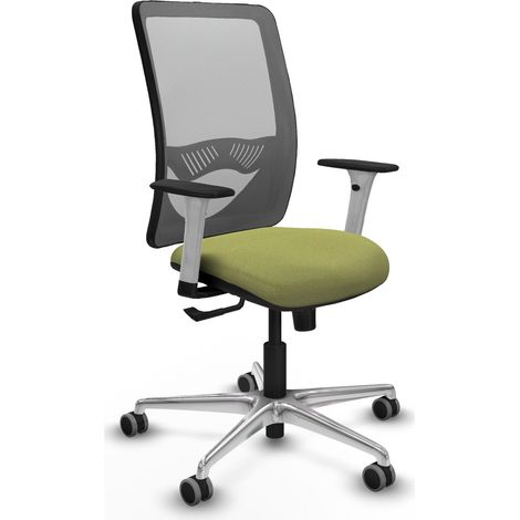 Silla de oficina piqueras y crespo Zulema gris malla (1/2)
