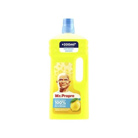 Mr Propre Nettoyant Multi-usages Citrons D'été 1.5l Dont 200 Ml Gratuit Mr Propre Nettoyant Multi-usages Citrons D'été 1.5l Dont