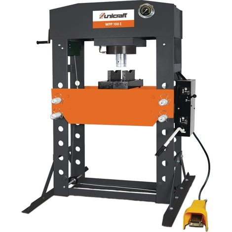 Unicraft Hydraulische Werkstattpresse WPP 100 E (1/2)