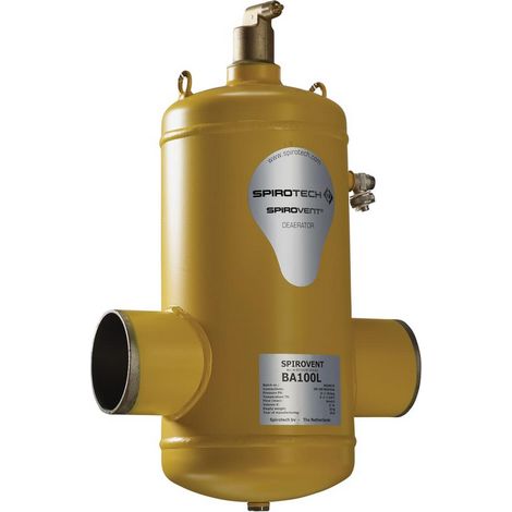 SpiroVent Séparateur d'air DN80 avec extrémités soudées