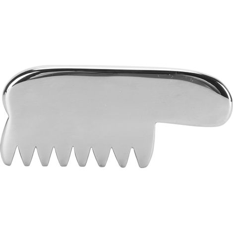 Planche de massage corporelle Guasha en forme de peigne, compresses chaudes et froides, réduction de la fatigue, térahertz, pour le visage, le cou et les jambes (1/5)