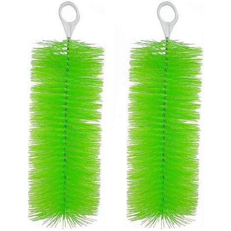 Lot de 2 brosses de nettoyage pour bassin à carpes koï - 30,5 x 12,9 cm (vert) (1/5)