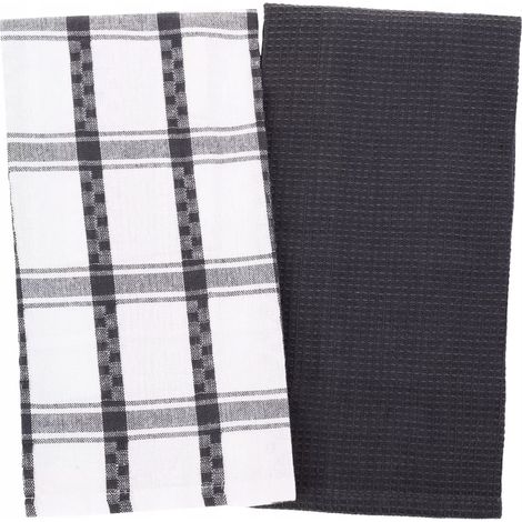 Küchenhandtücher aus 100 % Baumwolle, 40 x 60 cm, MORAJ, 2er-Pack