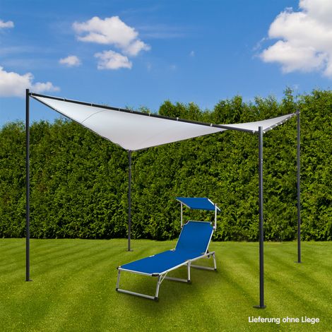 Pavillon Gartenpavillon Butterfly 3,5 x 3,5 m Gartenzelt Terrassen Überdachung (1/5)