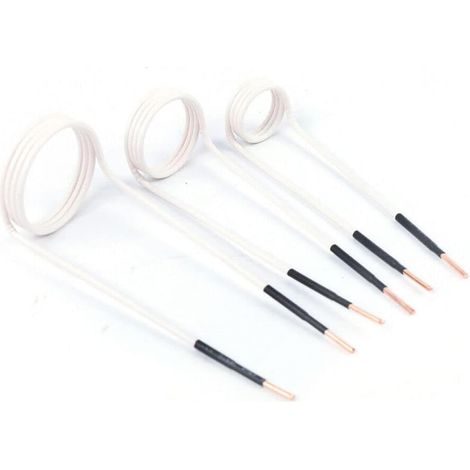 8 Kit de bobines interchangeables, formant une bobine de chauffage par induction, kits de bobines de chauffage par induction pour mini-conduit de chauffage par induction magnétique 30/40/50 mm (1/5)