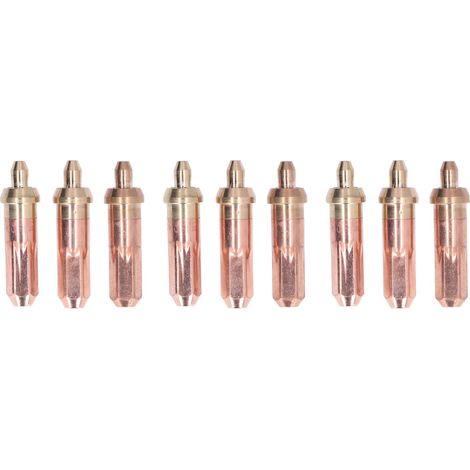 Set de 3 buses de coupe pour chalumeau G01‑100, embouts de soudage 1 2 3 et accessoires de rechange. (1/5)