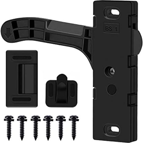 Kit de loquet de Porte moustiquaire Gauche en métal pour Camping-Car, remorque de Voyage (1/5)