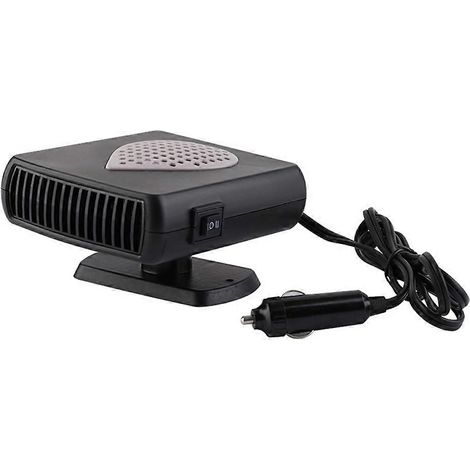 Chauffage soufflant 12 V pour voiture, dégivreur de pare-brise 150 W, ventilateur de refroidissement chaud/froid avec prise allume-cigare, B