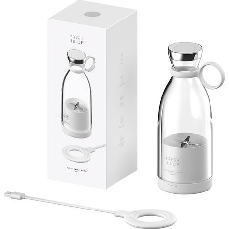 Mixeur portable électrique, blender personnel compact pour smoothies et jus blanc (1/5)