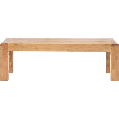 Maison Exclusive - Couchtisch 110x60x35 cm Massivholz mit Honigfa