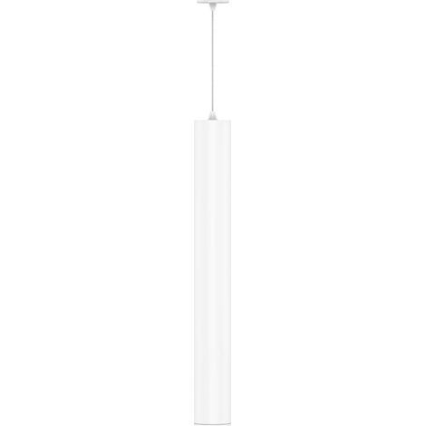 Atmos GU10 XL Lampada a Sospensione Tubolare Bianco Opaco, Installazione Superficie o Incasso, Design Regolabile - Beneito & Faure (1/4)