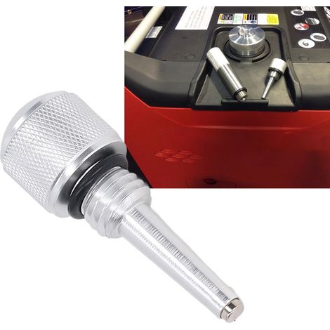 Jauge magnétique pour générateur de fréquence variable compatible avec WEN Yamaha Predator argent (1/5)