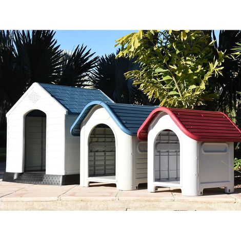 CASETA DE RESINA AZUL GRANDE  ( MEDIDA: 105X96,5X98,5 CM )