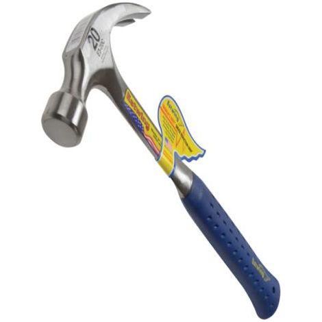 Estwing E3/20C Curved Claw Hammer - Vinyl Gri