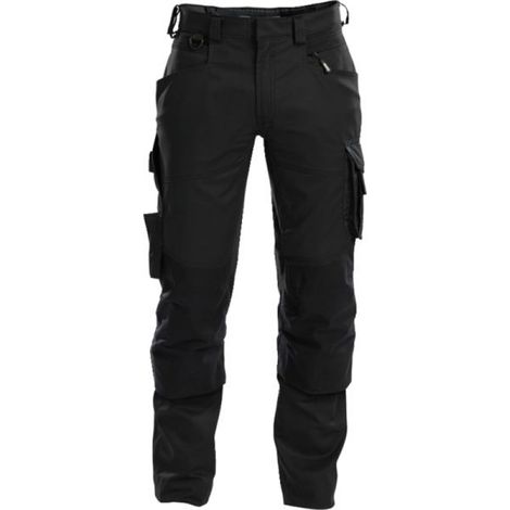 Pantalón de trabajo Dassy Dynax Stretch – Antracita/negro - Talla 46