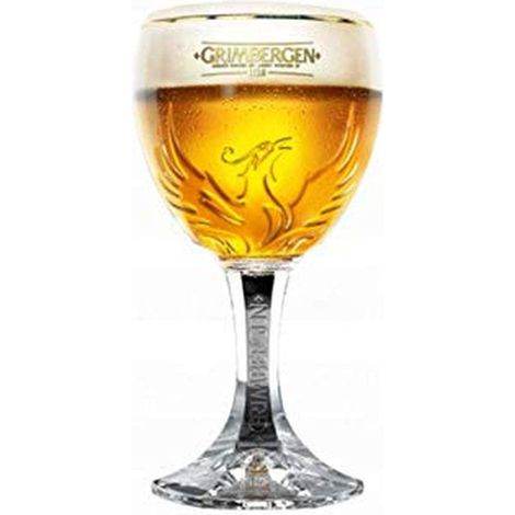 Lot de 6 grands verres Grimbergen - 50 cl - Neufs