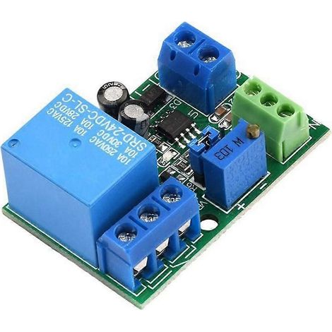 Module comparateur de tension continue 1 canal, carte relais 24 V, 1 canal pour circuit de modification automobile (1/5)