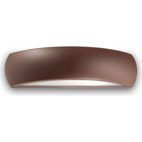 Ideal Lux Giove - 1 luz de pared exterior Coffee IP54