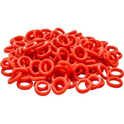 Pack of 200 Rubber O-rings for Cherry MX Red Keyboards (1/5)