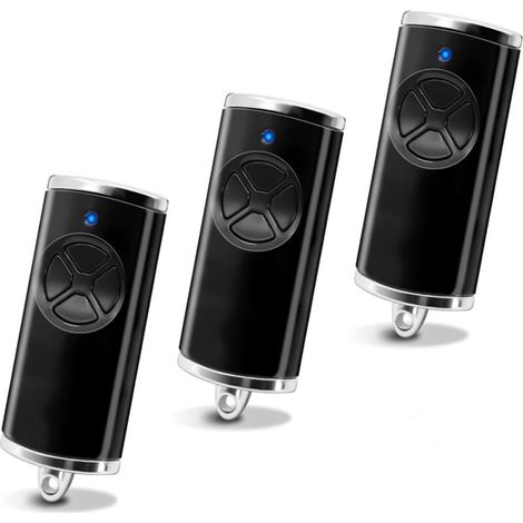 868MHz Télécommande pour porte de garage, 4 Canaux Télécommande de Portail pour Hormann Handsender, Bip Portail Porte De Garage Compatible avec Hörmann HSM4 HSE2 HS1 HS4 HSZ1 HSZ2(3PCS) (1/5)