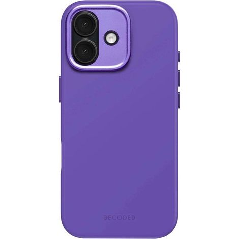 Coque en Silicone - DECODED - iPhone 17 - Antimicrobienne - Compatible MagSafe - Violet (1/4)