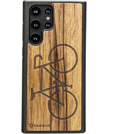 Funda de madera para Samsung Galaxy S22 Ultra BIKE LIMBA (1/3)