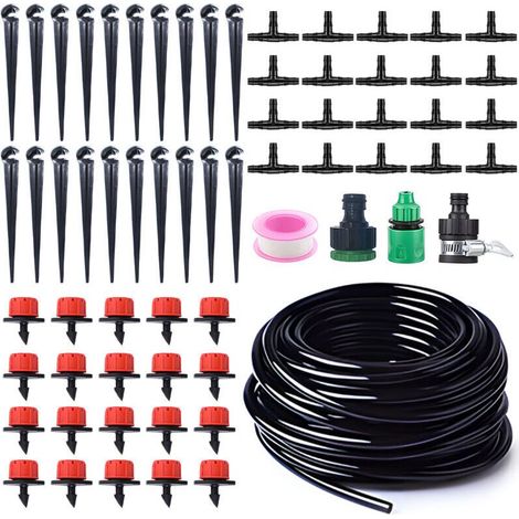 Kit irrigation 15m 20 buses PVC réglables balcon (1/3)