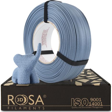 Filamento PLA-CF ReFill per stampa 3D, blu opaco, jeans (1 kg / 1,75 mm) (1/5)