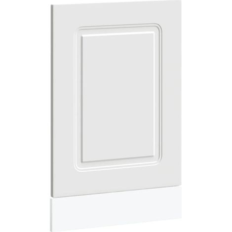 Maison Exclusive - Pannello Lavastoviglie Kalmar Bianco 45x1,5x57 cm in Truciolato
