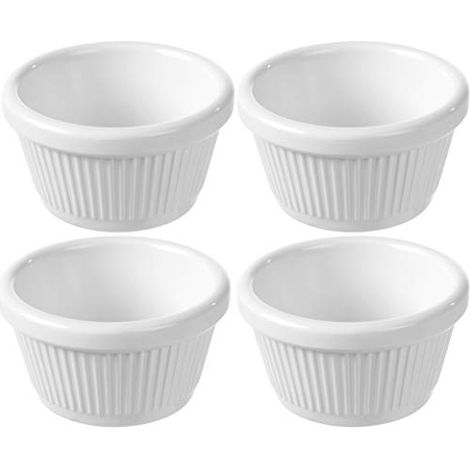 Ciotola ramekin per crema 70x70x(H)35mm 4 pezzi Hendi 565650 (1/3)