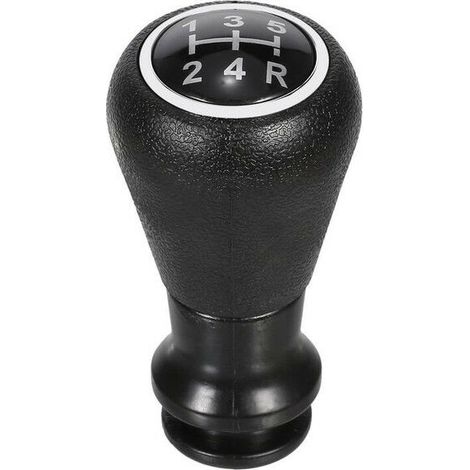 Remplacement de la tête du pommeau de levier de vitesse à 5 vitesses pour PEUGEOT 106 206 306 406 207 307 407 408 508 605 607 807 - Le noir (1/5)
