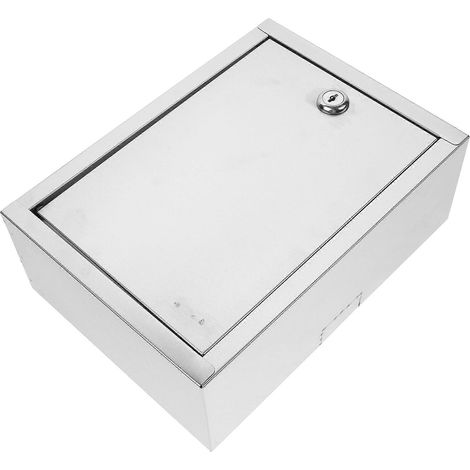 Boîte à lait murale avec serrure, boîte de livraison de lait, boîte murale multi-usage (1/4)