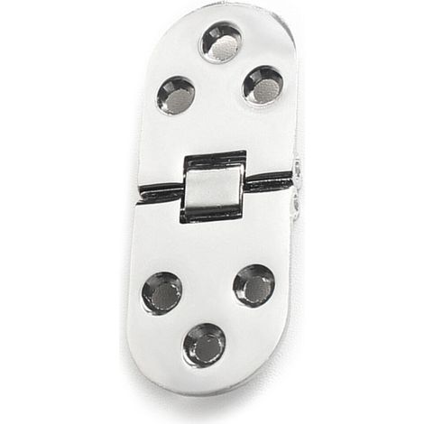 Bisagra de repuesto para tapa, bisagras para muebles - Plateada (1/5)