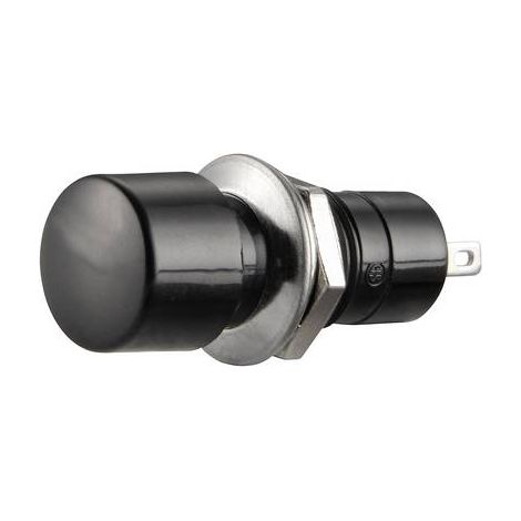 INTERRUPTEUR À PRESSION TRU COMPONENTS TC-R13-40B-05YL 1587709 250 V/AC 1.5 A 1 X OFF/ON À ACCROCHAGE 1 PC(S) (1/2)