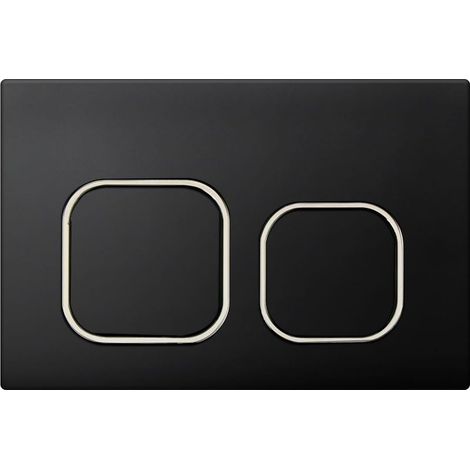Plaque de commande de toilette, compatible avec Geberit Sigma, UP300 et UP320, avec dimensions de double rinçage 243 x 162 mm, équipée d'un ensemble de leviers de chasse et de cadre d'installation. (